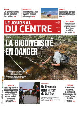 Cover of Le Journal du Centre