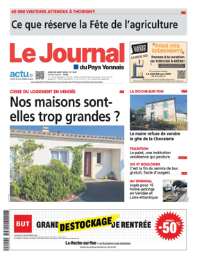 Cover of Le Journal du Pays Yonnais