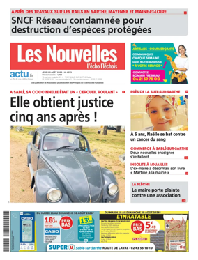Cover of Les Nouvelles - L'Echo Flechois (FL)