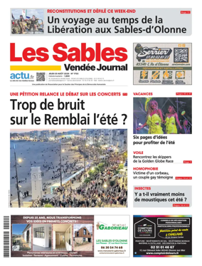 Cover of Les Sables Vendee Journal