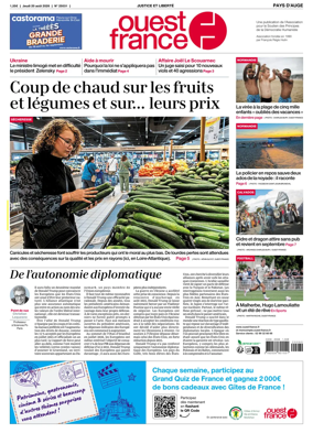 Cover of Ouest France (Pays d'Auge)