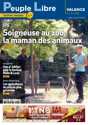 Cover of Peuple Libre – edition Valence