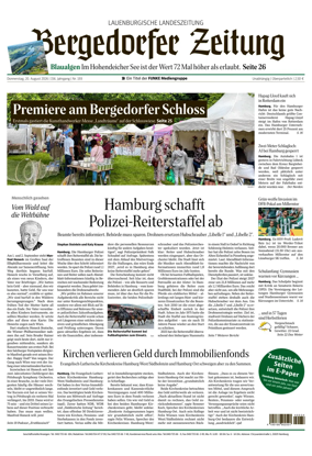 Cover of Bergedorfer Zeitung