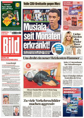 Cover of BILD Berlin-Brandenburg