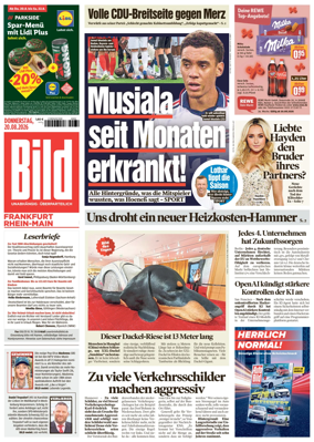 Cover of BILD Frankfurt