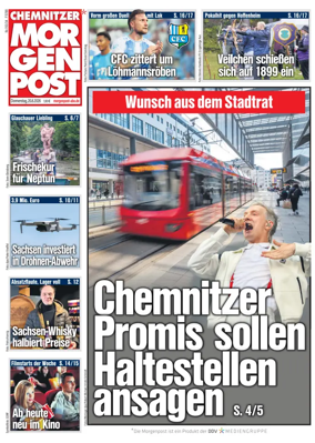 Cover of Chemnitzer Morgenpost