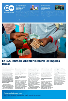 Cover of Deutsche Welle (French Edition)