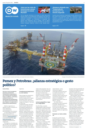 Cover of Deutsche Welle (Spanish edition)
