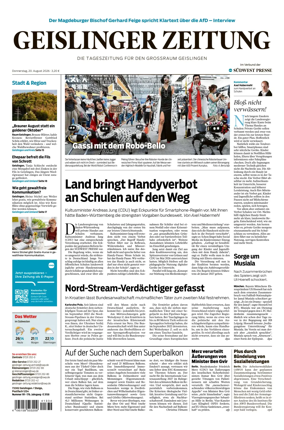 Cover of Geislinger Zeitung