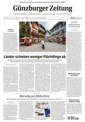 Cover of Guenzburger Zeitung