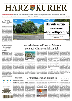 Cover of Harz Kurier