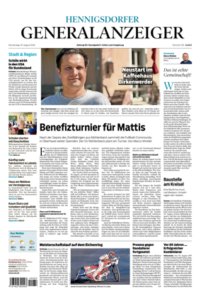 Cover of Hennigsdorfer Generalanzeiger