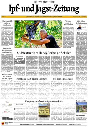 Cover of Ipf- und Jagst-Zeitung
