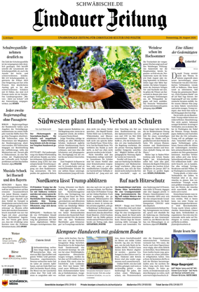 Cover of Lindauer Zeitung