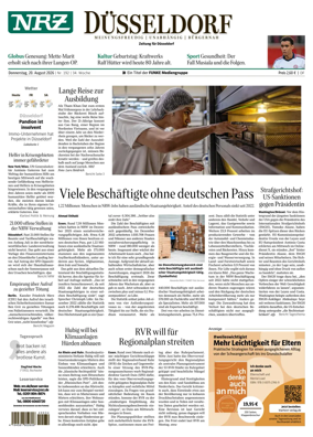 Cover of Neue Rhein Zeitung (Dusseldorf)