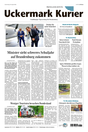 Cover of Prenzlauer Zeitung