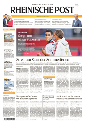 Cover of Rheinische Post Viersen