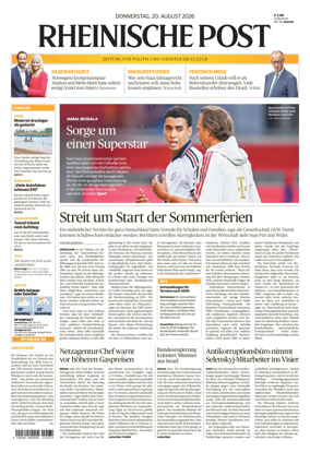 Cover of Rheinische Post - Wesel/Dinslaken