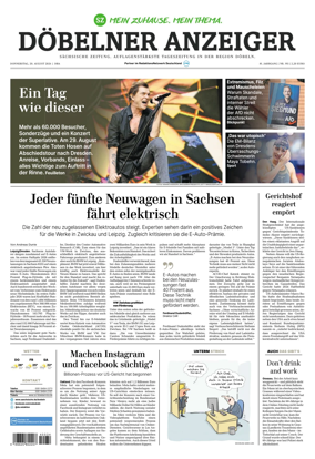 Cover of Sachsische Zeitung (Dobeln)