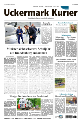 Cover of Templiner Zeitung