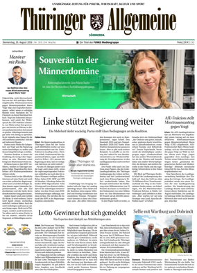 Cover of Thuringer Allgemeine (Sommerda)