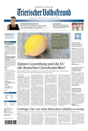 Cover of Trierischer Volksfreund