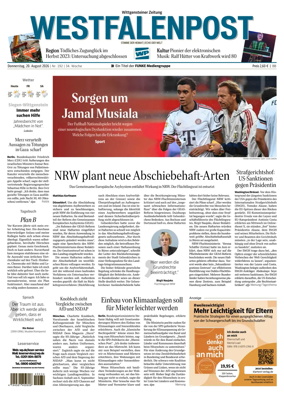 Cover of Westfalenpost (Bad Berleburg Wittgenstein)