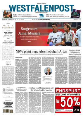 Cover of Westfalenpost (Hagen Hohenlimburg)