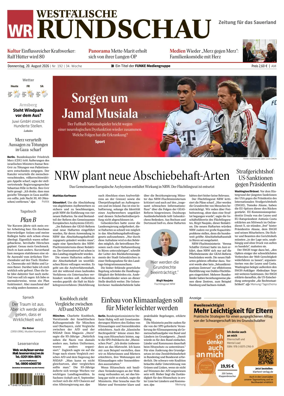 Cover of Westfalische Rundschau (Arnsberg)