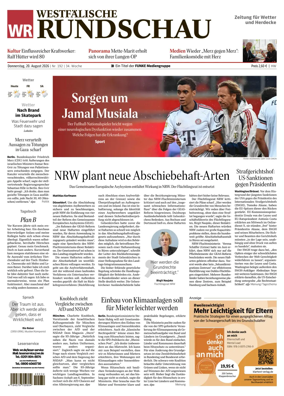 Cover of Westfalische Rundschau (Wetter)