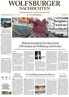 Cover of Wolfsburger Nachrichten (Wolfsburg-Gifhorn)