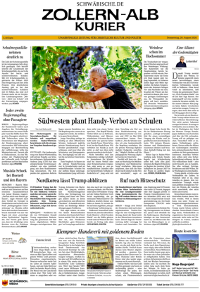Cover of Zollern-Alb-Kurier (Balingen)