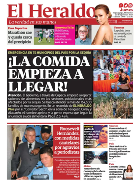 Cover of Diario El Heraldo