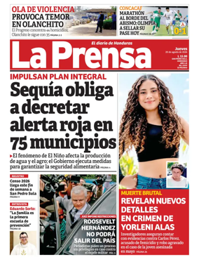 Cover of Diario La Prensa