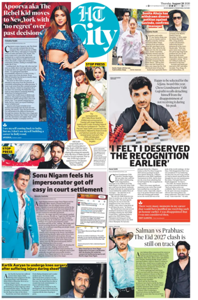 Cover of Hindustan Times (Chandigarh) - City