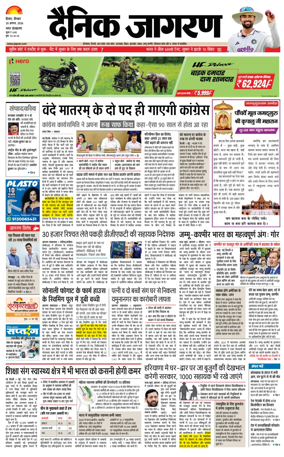 Cover of Dainik Jagran Hisar