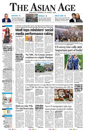 Cover of The Asian Age