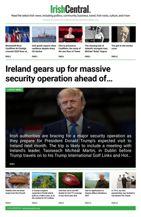Cover of Irish Central