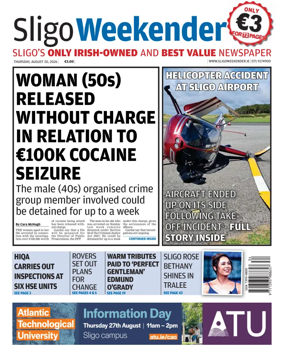 Cover of Sligo Weekender