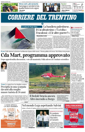Cover of Corriere del Trentino