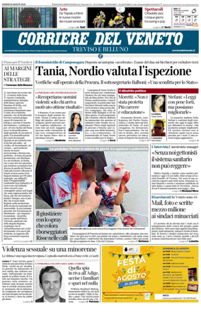 Cover of Corriere del Veneto (Treviso e Belluno)