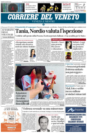 Cover of Corriere del Veneto (Venezia e Mestre)
