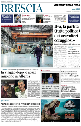 Cover of Corriere della Sera (Brescia)