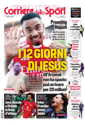 Cover of Corriere dello Sport (Campania)
