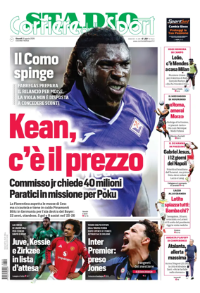 Cover of Corriere dello Sport Stadio (Firenze)