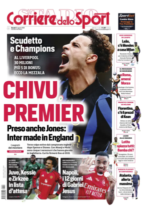 Cover of Corriere dello Sport