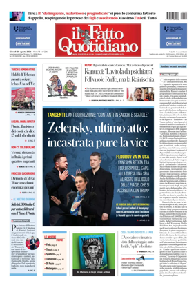 Cover of Il Fatto Quotidiano