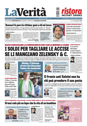 Cover of La Verita (Italia)