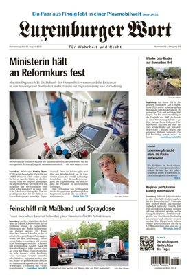 Cover of Luxemburger Wort