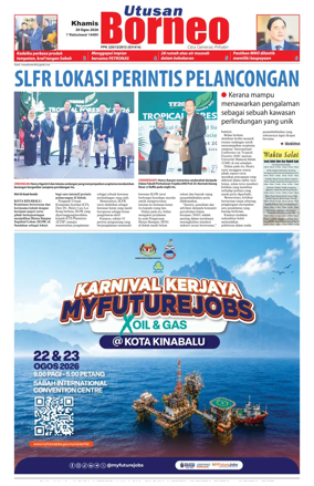 Cover of Utusan Borneo (Sabah)